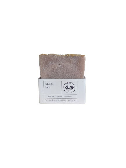 Sabó sòlid de mans i de cos (coco) (100gr)