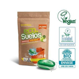 [FLO103] Detergent per a terres universal en càpsules (20 u.)