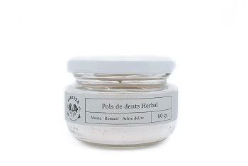 [FOR312] Polvo de dientes  - herbal (sin bicarbonato) (60gr)
